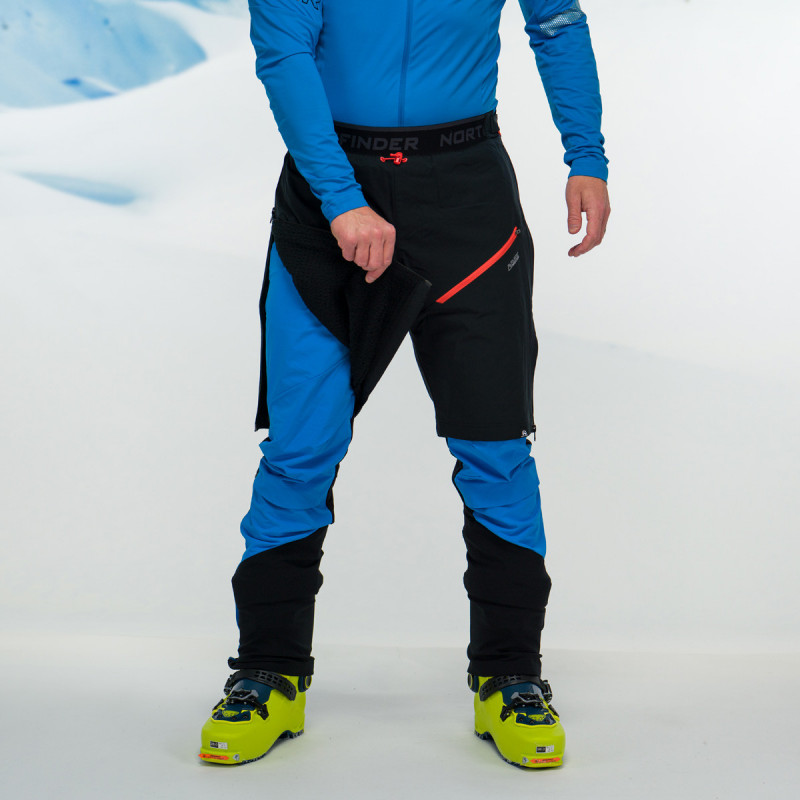 Pánske termo šortky skialp polartec® alpha direct KOSIARE black/orange